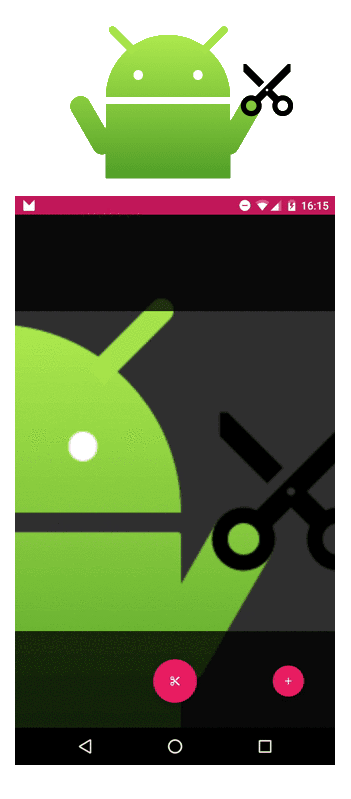 Scissors Crop Image Android Library