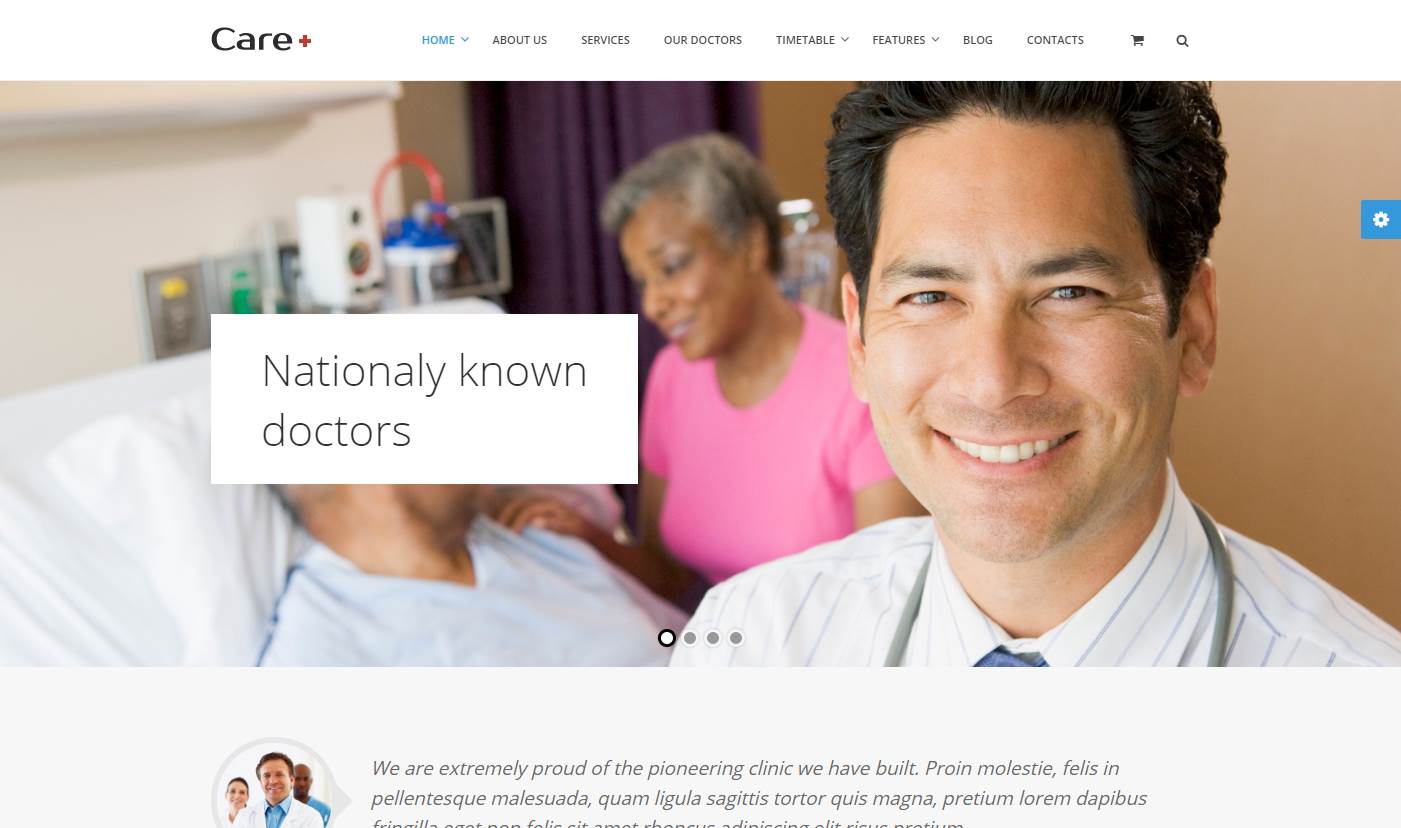 Care Medical & Health Premium Wordpress