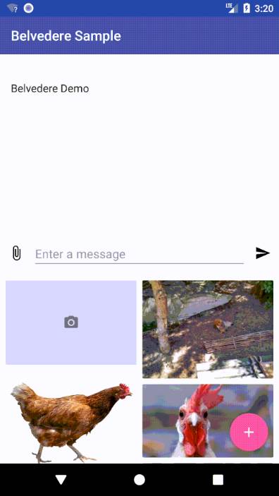 Belvedere Android Gallery