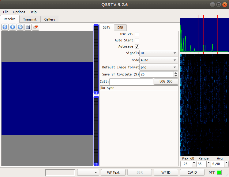QSSTV Desktop Ubuntu Application