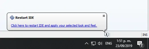 Restart Balloon NetBeans