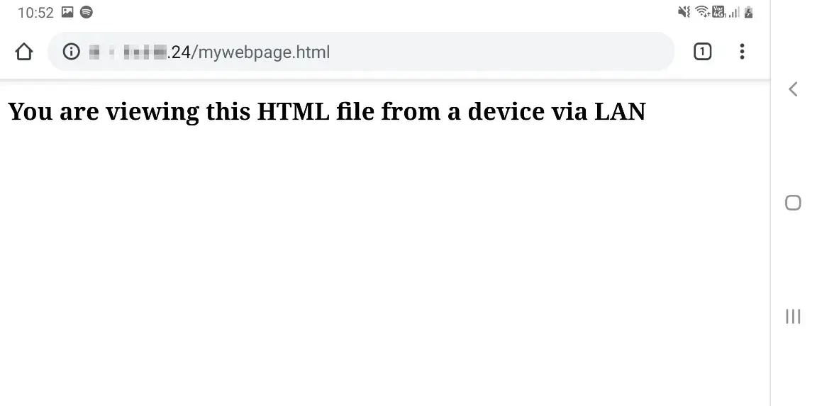 Preview Webpage Xampp