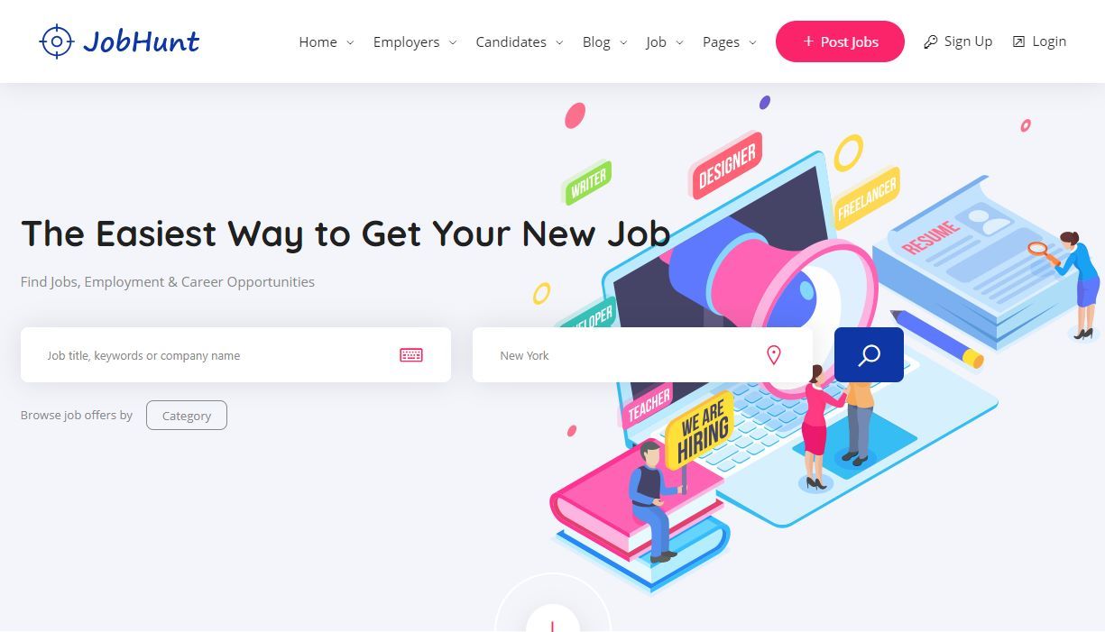 JobHunt premium job board