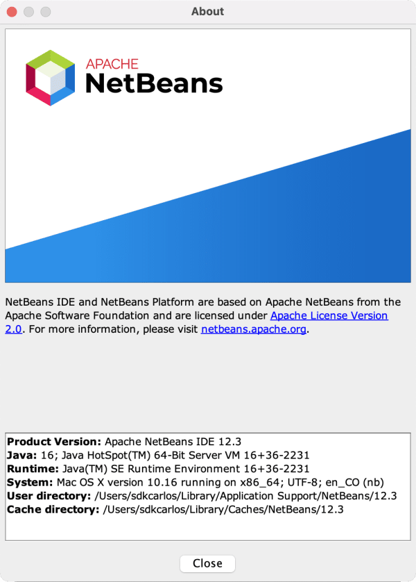 NetBeans MacOS BigSur