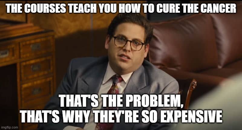 Donnie Cure Cancer Courses