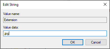Regedit Extension JPG
