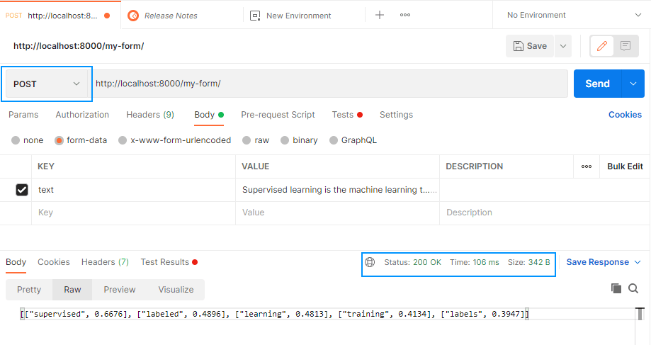 POSTMAN csrftoken Post