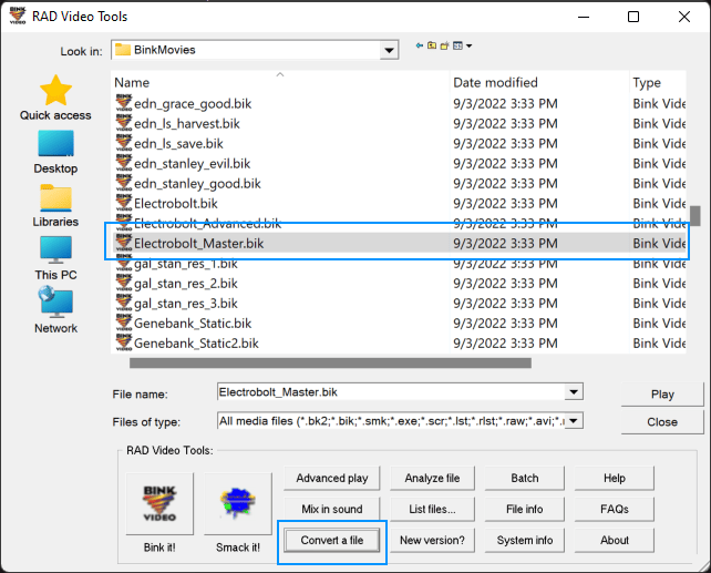 RAD Video Tools
