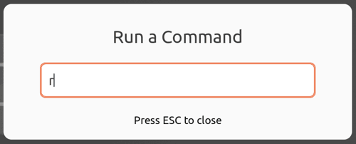 Ubuntu Run command to restart gnome shell