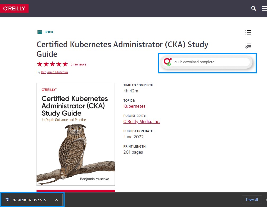 O'Reilly EPub Download