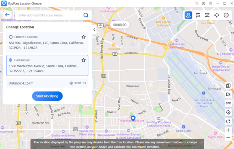 Magphone Location Changer