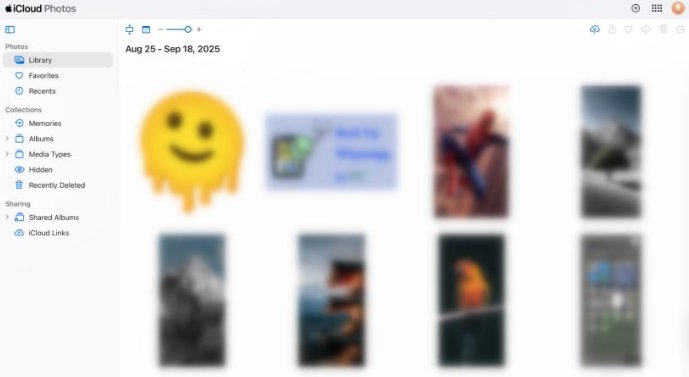 Check iCloud