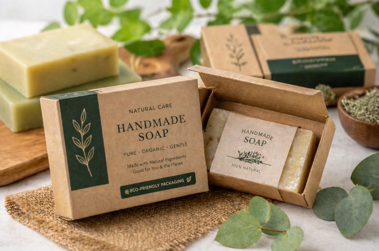 Kraft Soap Boxes