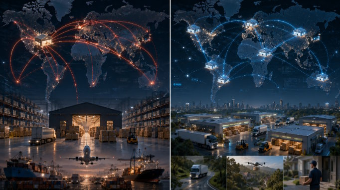 Centralized vs distributed