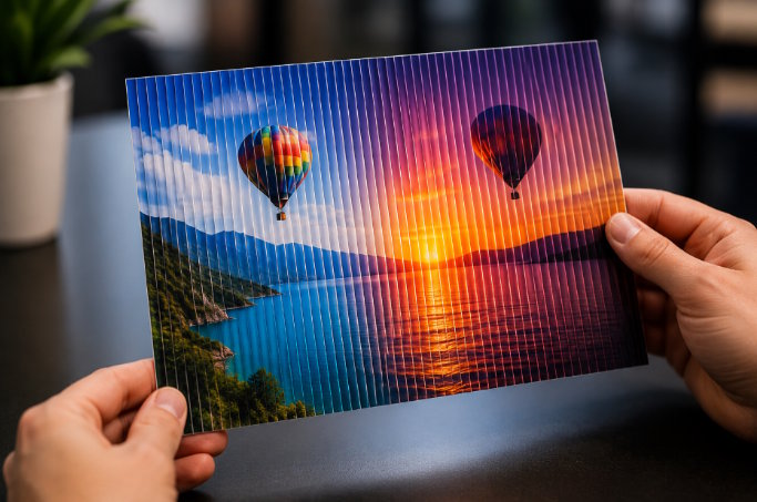 Turn Static Print