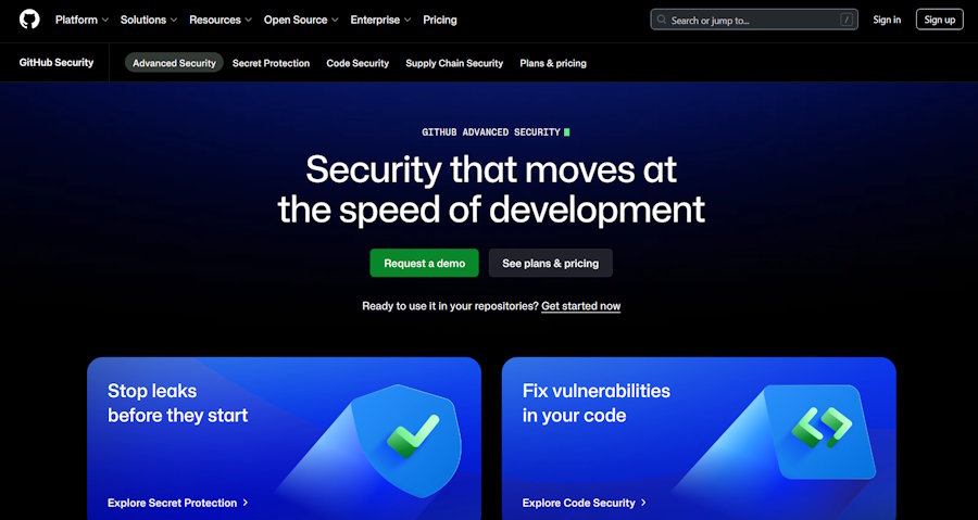 GitHub GHAS