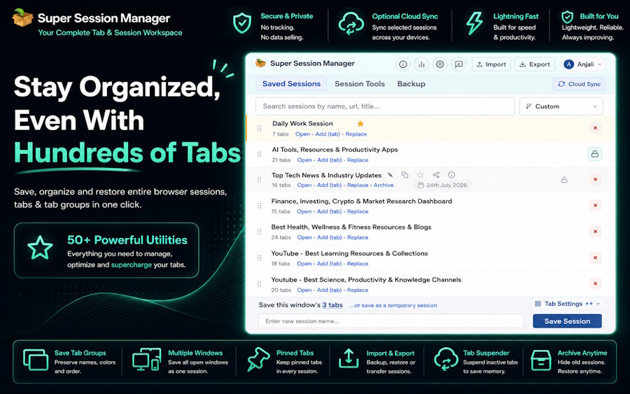 Hundreds of tabs