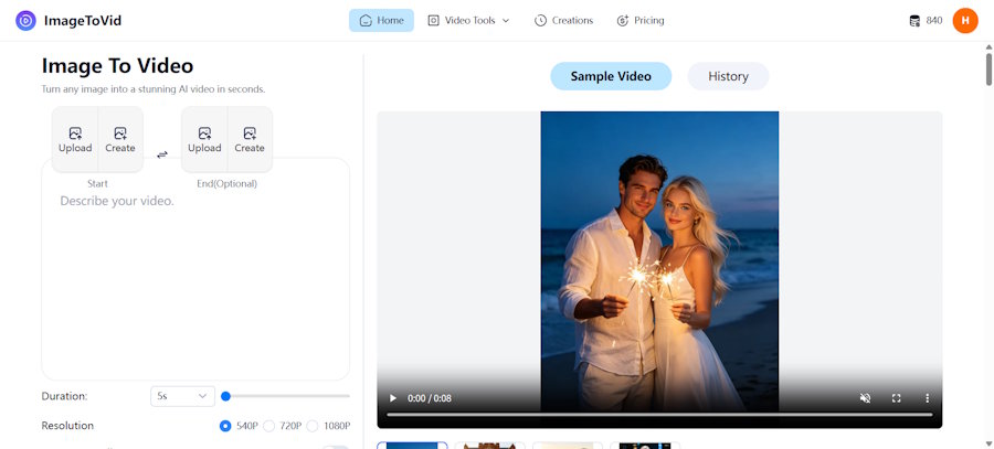 Image to video