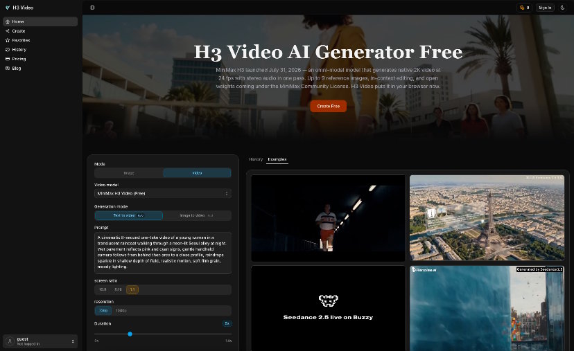 Video AI Generator Free