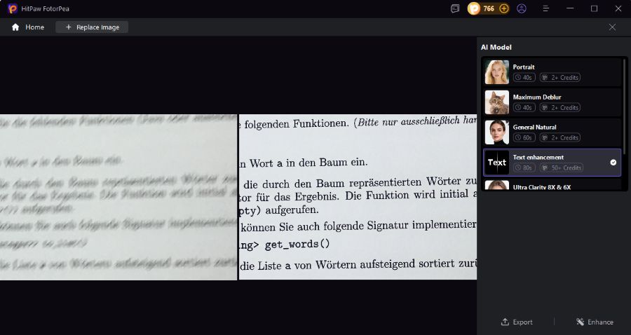 Clear Text and Readable
