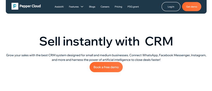 Sell instantly with CRM