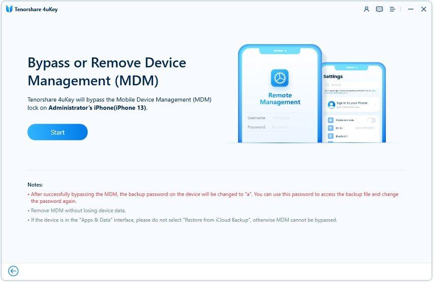 Bypass or Remove Device Management