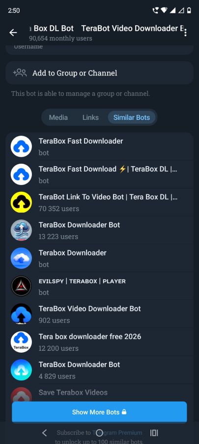 Find a bot