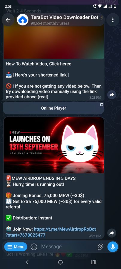 Launches on 13th September