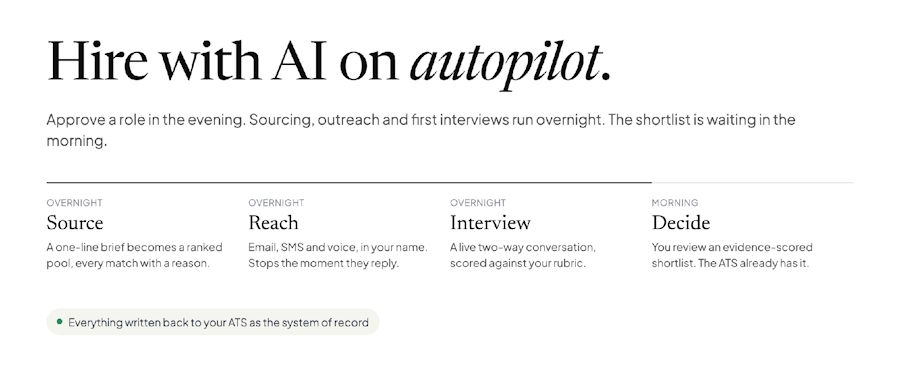 Hire with AI