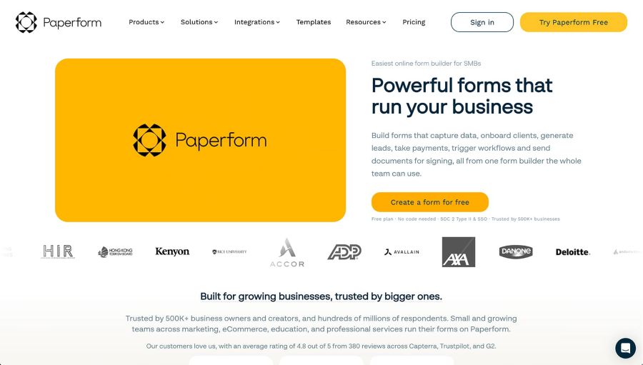 PaperForm