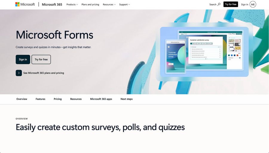 Microsoft Forms
